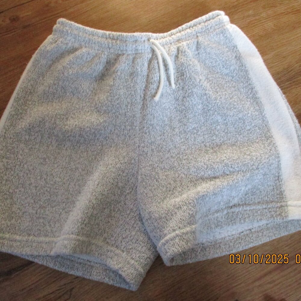 NEW TERRY SHORTS Gray, size L Made in USA